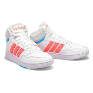Girls’ Adidas Hoops Mid 3.0 sneakers